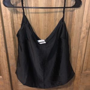 Urban Outfitters Satin Cowl Neck Top